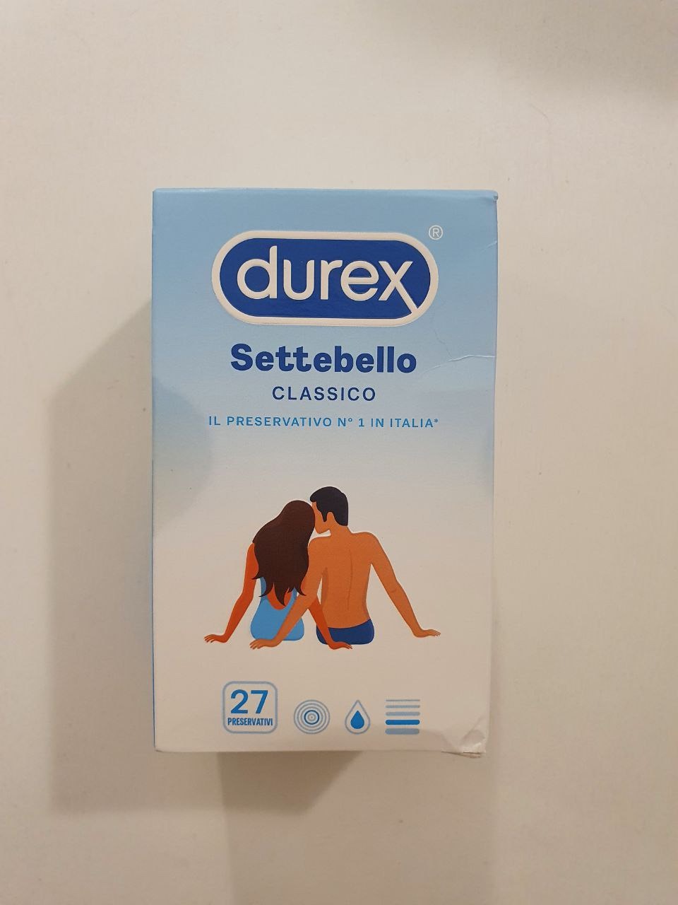 Durex Settebello Classico preservativi 27 pezzi in lattice