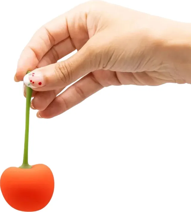 Emojibator Cherry pallina vibrante kegel silicone 9 modalità