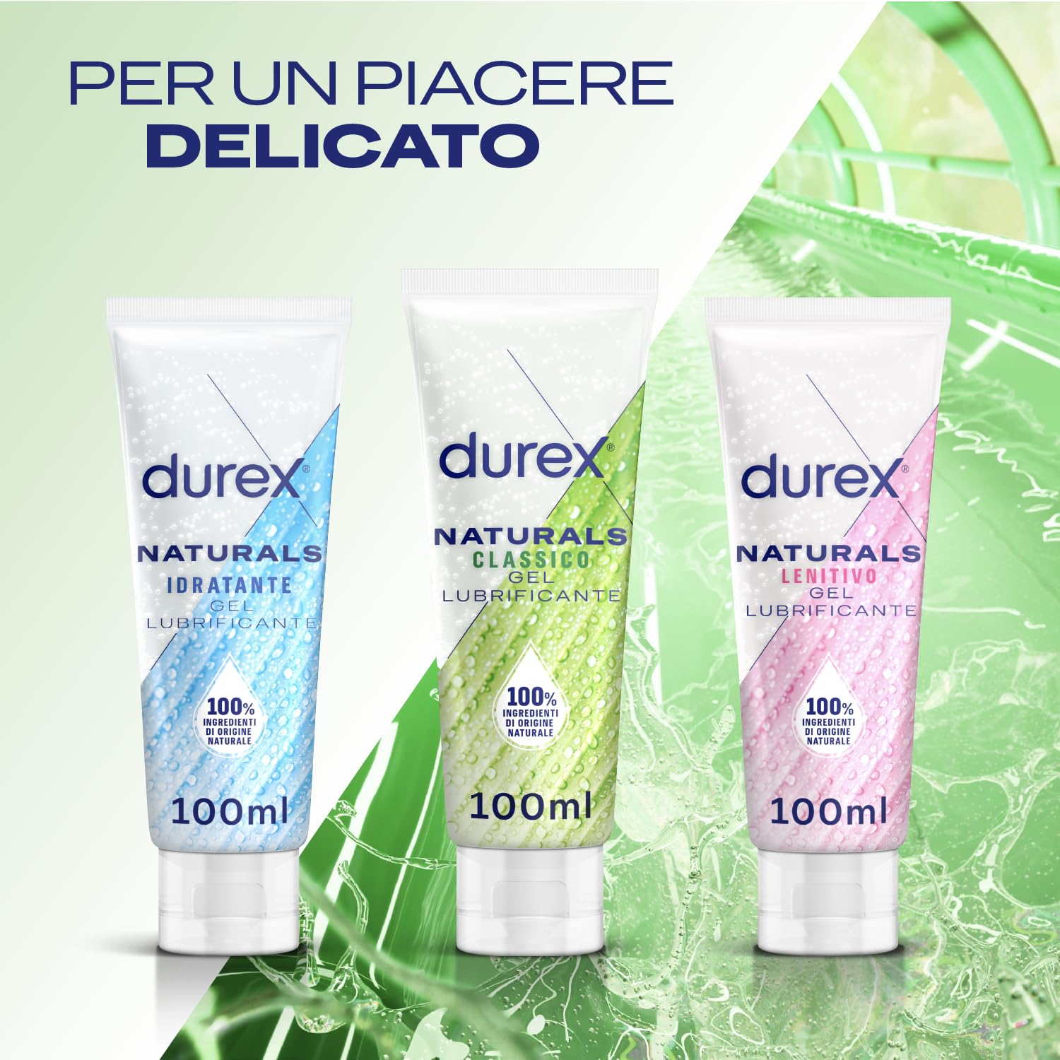 Durex Naturals gel lubrificante intimo naturale 200 ml