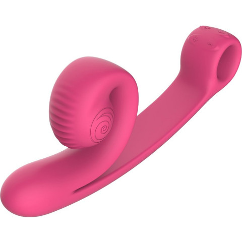 Snail Vibe Curve vibratore rabbit silicone 2 motori