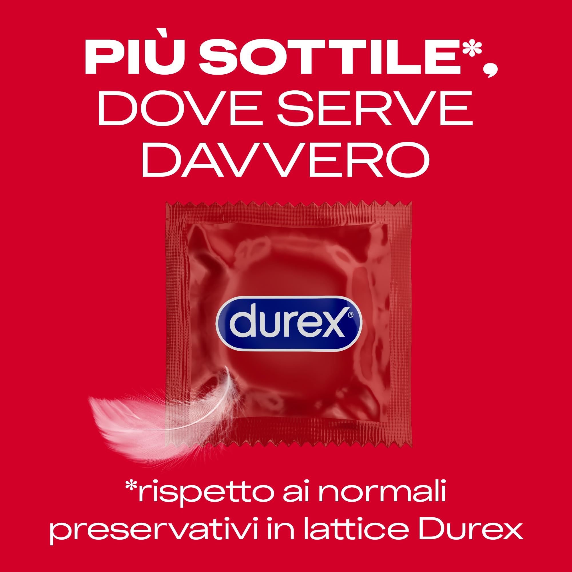Durex SuperSottile preservativi 12 pezzi + calzini