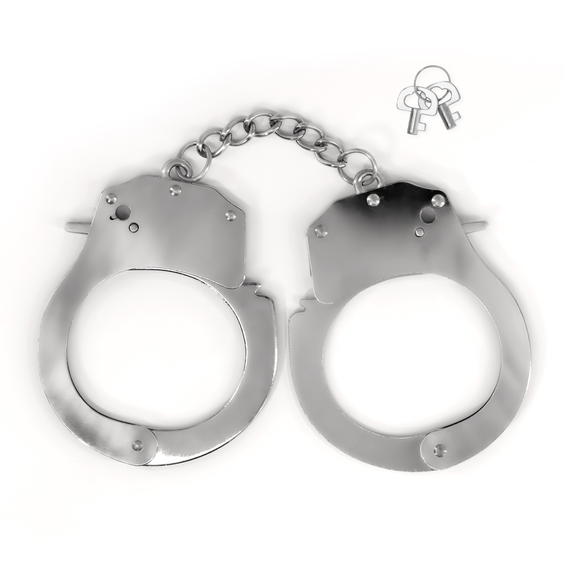 Crushious Lust Cuffs manette metallo regolabili