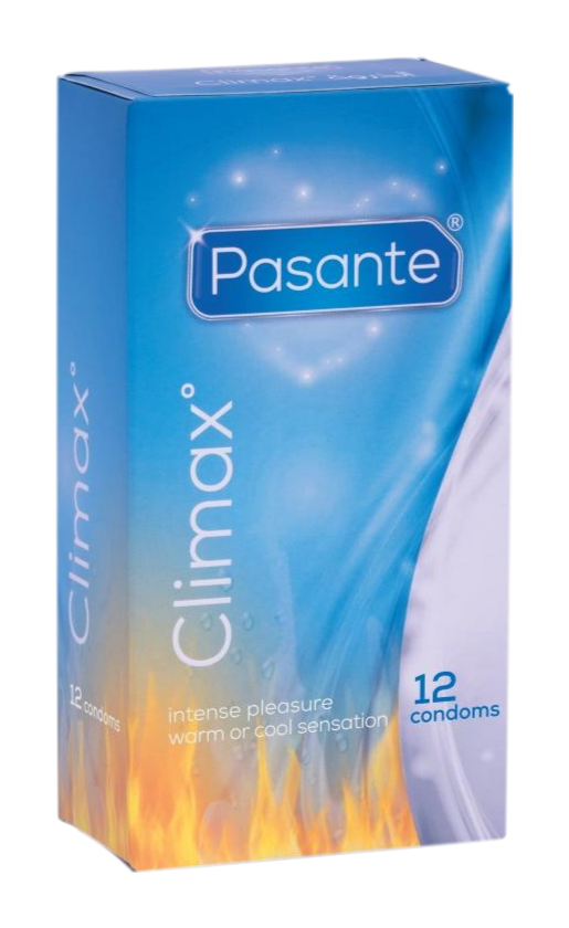 Pasante Climax preservativi effetto caldo freddo