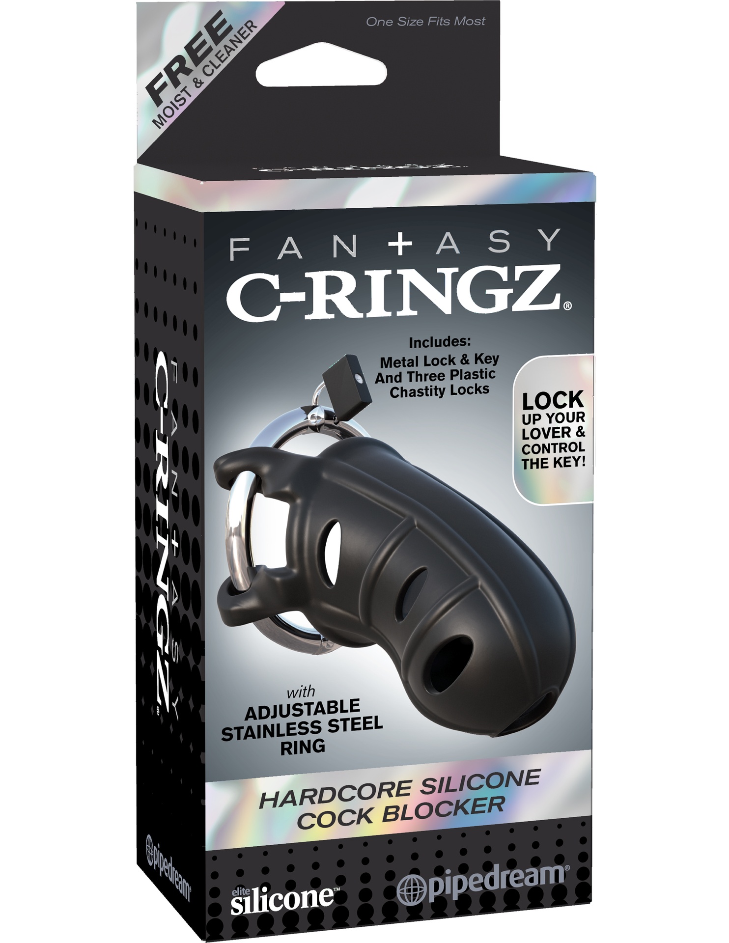 Pipedream Hardcore Silicone Cock Block gabbia pene
