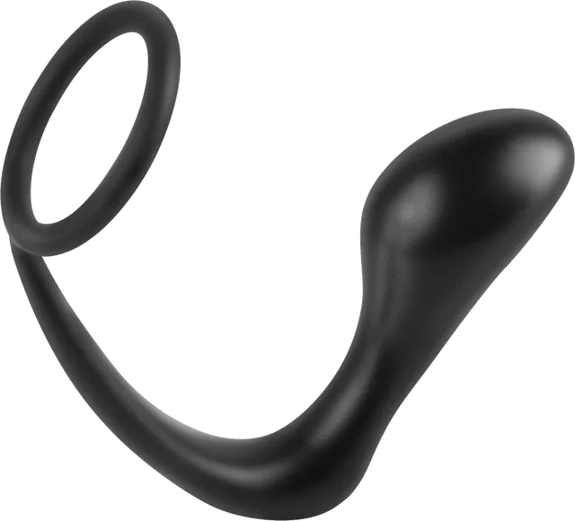 Pipedream Ass Gasm butt plug con cockring in silicone