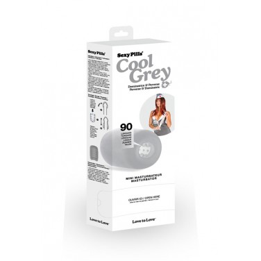Love to Love Sexy Pills masturbatore uomo grigio