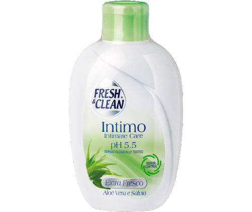 Fresh&Clean Extra Fresco detergente intimo aloe e salvia