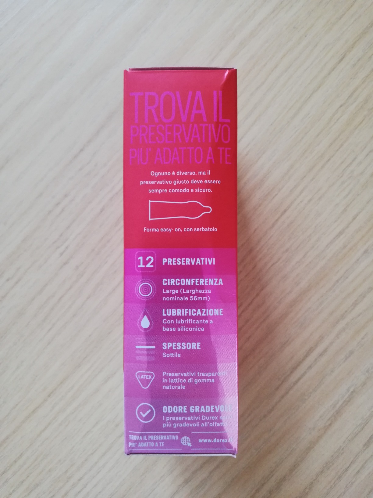 Durex Contatto Comfort preservativi sottili 6 pz lubrificati