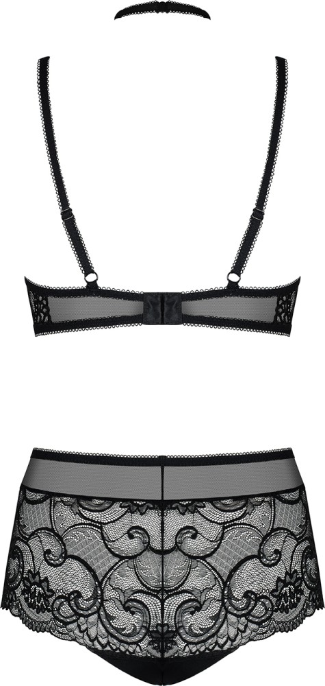 Obsessive Elizenes completino intimo pizzo nero S/M