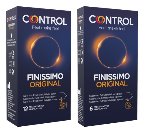 Control Adapta Finissimo preservativi sottili 12 pezzi