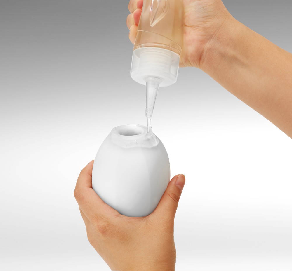 Tenga Geo Aqua masturbatore uomo elastomero riutilizzabile