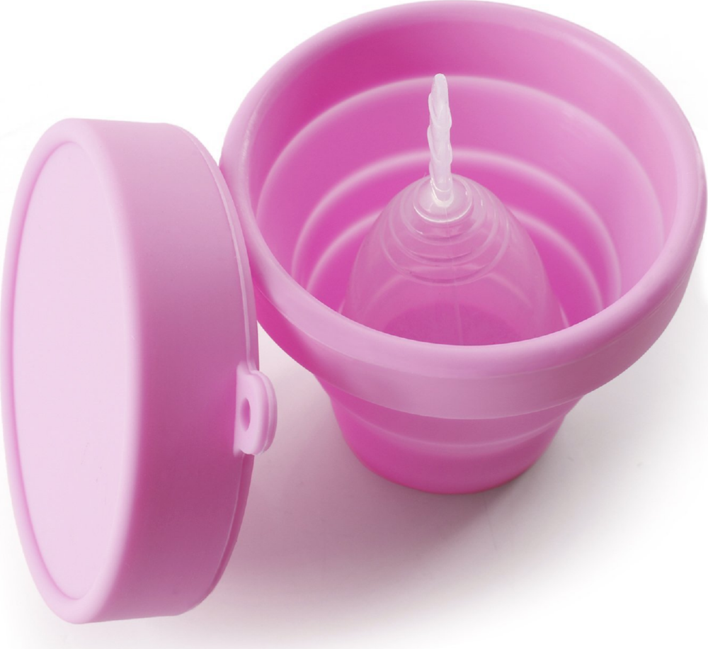Mamicup MamiCase sterilizzatore coppetta mestruale silicone pieghevole