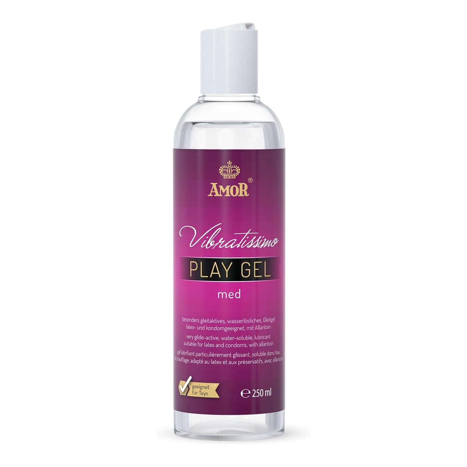 AMOR Vibratissimo Play Gel Med lubrificante 250 ml base acqua