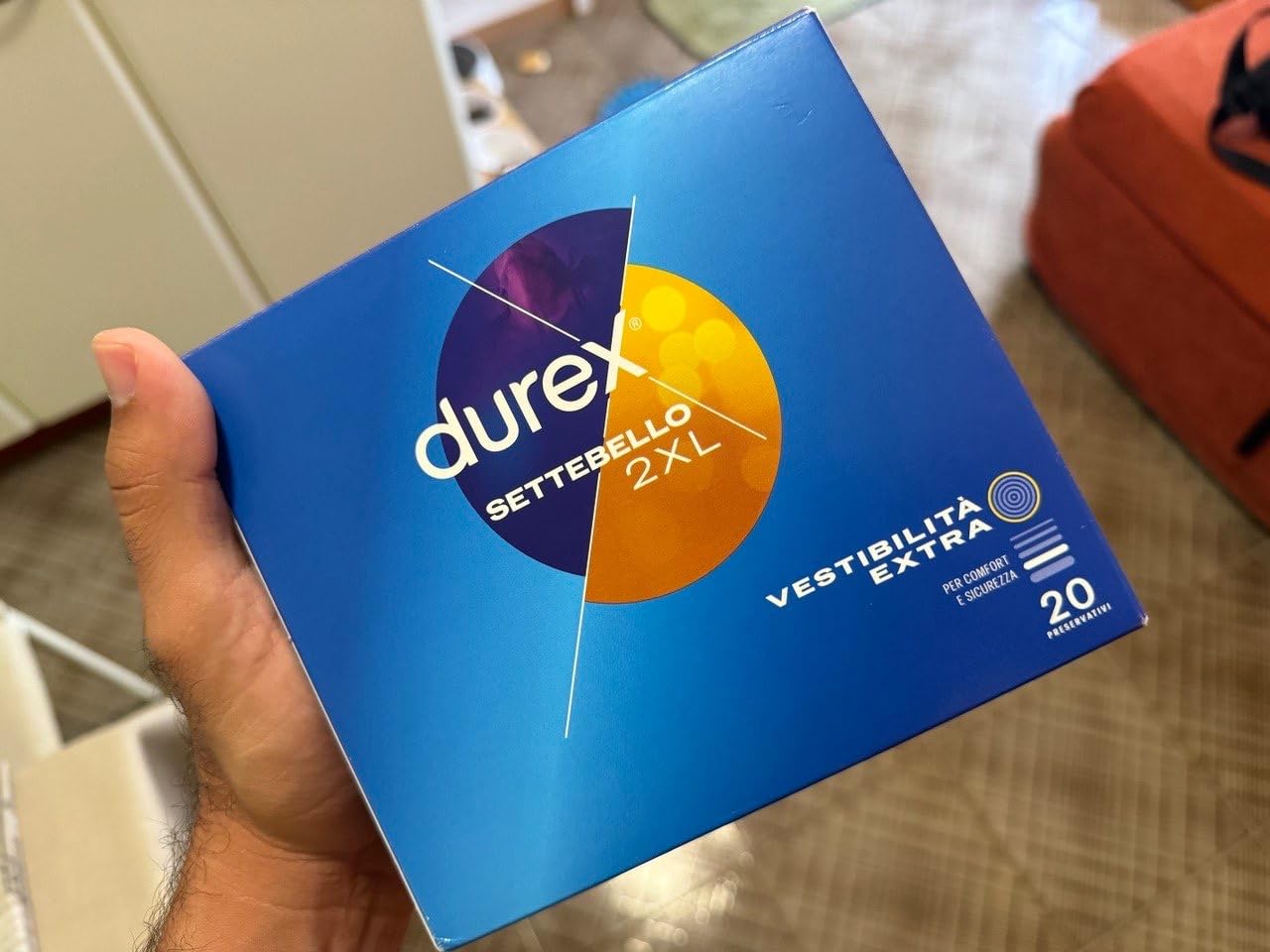 Durex Jeans 2XL preservativi XXL 60 mm 20 pezzi