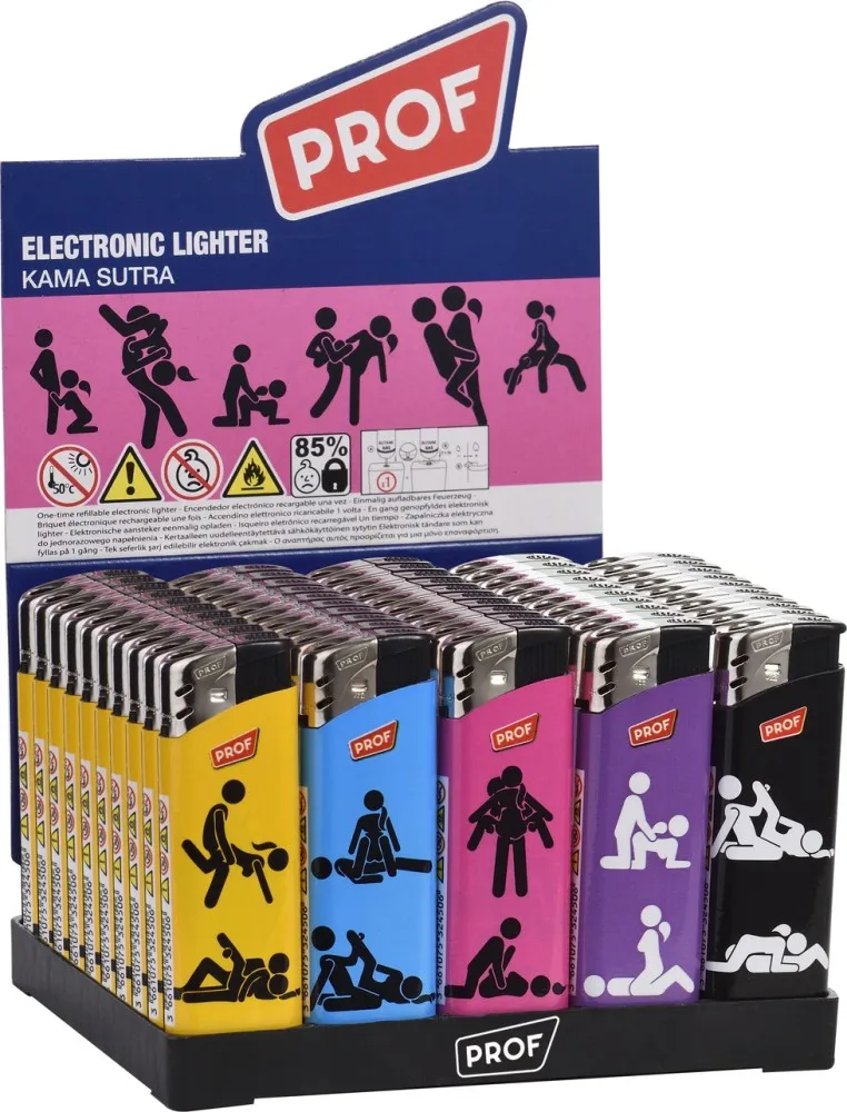 Kama Sutra accendini elettronici 50 pezzi