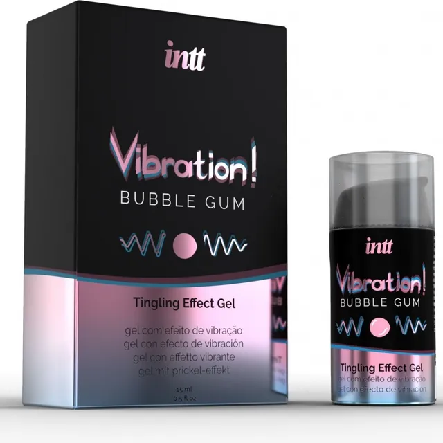 Intt Liquid Vibrator Bubble Gum gel stimolante spray