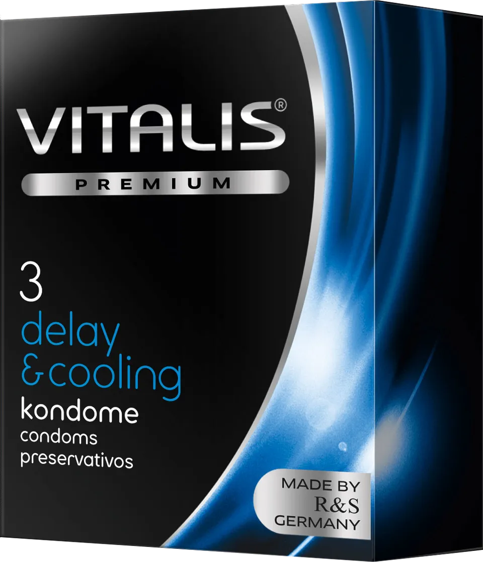 Vitalis Delay & Cooling preservativi ritardanti effetto freddo