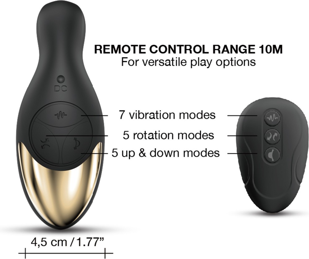 Dorcel Multi P-Joy stimolatore prostatico telecomando 3 motori
