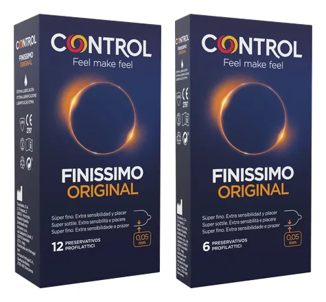 Control Adapta Finissimo preservativi sottili 12 pezzi