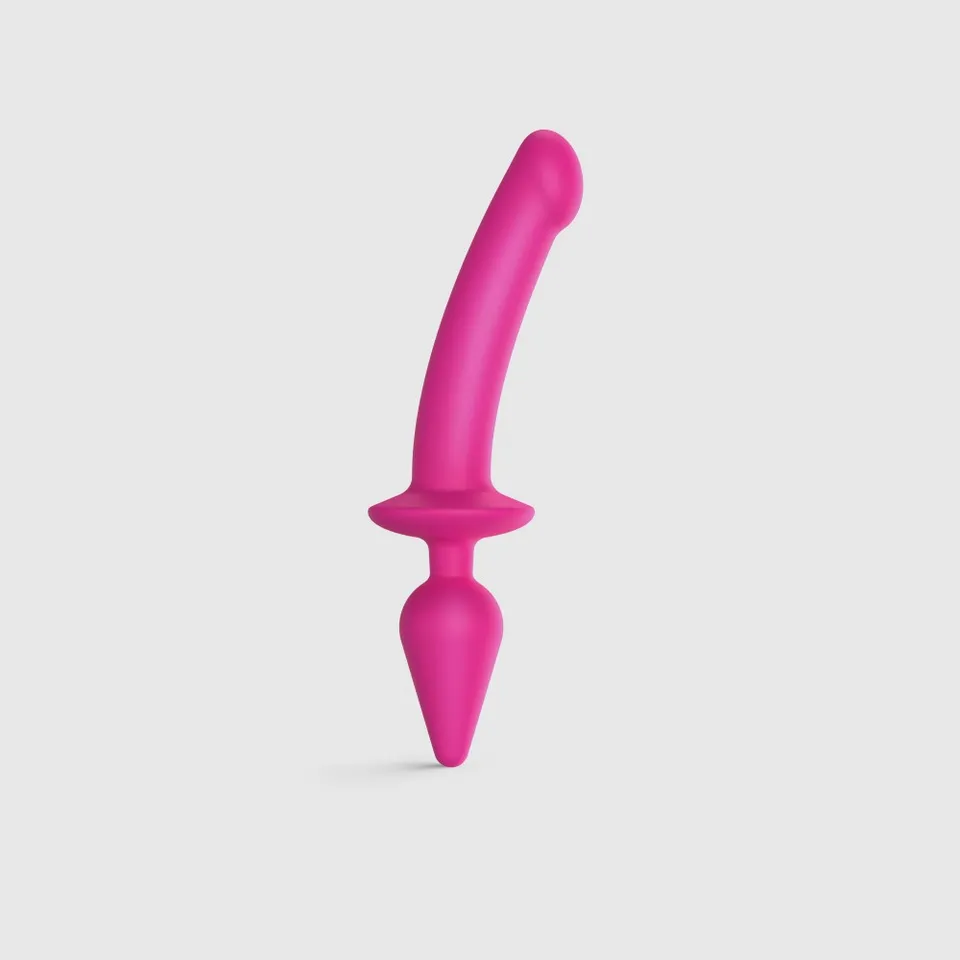 Strapon-me Switch Plug-in dildo plug fucsia S