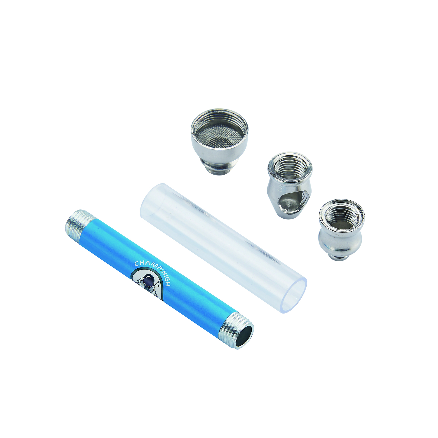 Champ High DL-12 mini pipa metallo 13 cm 1 pezzo
