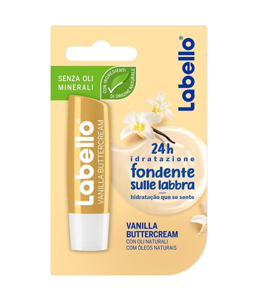 Labello Vaniglia burrocacao labbra idratante 24 ore