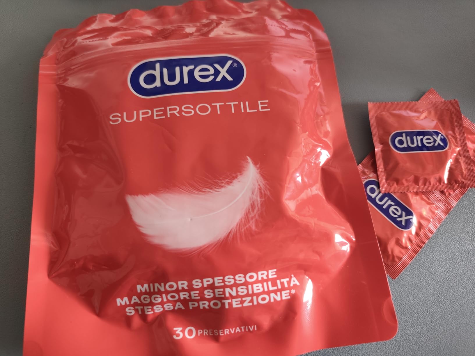 Durex SuperSottile preservativi sottili 56 mm 30 pezzi sensibili