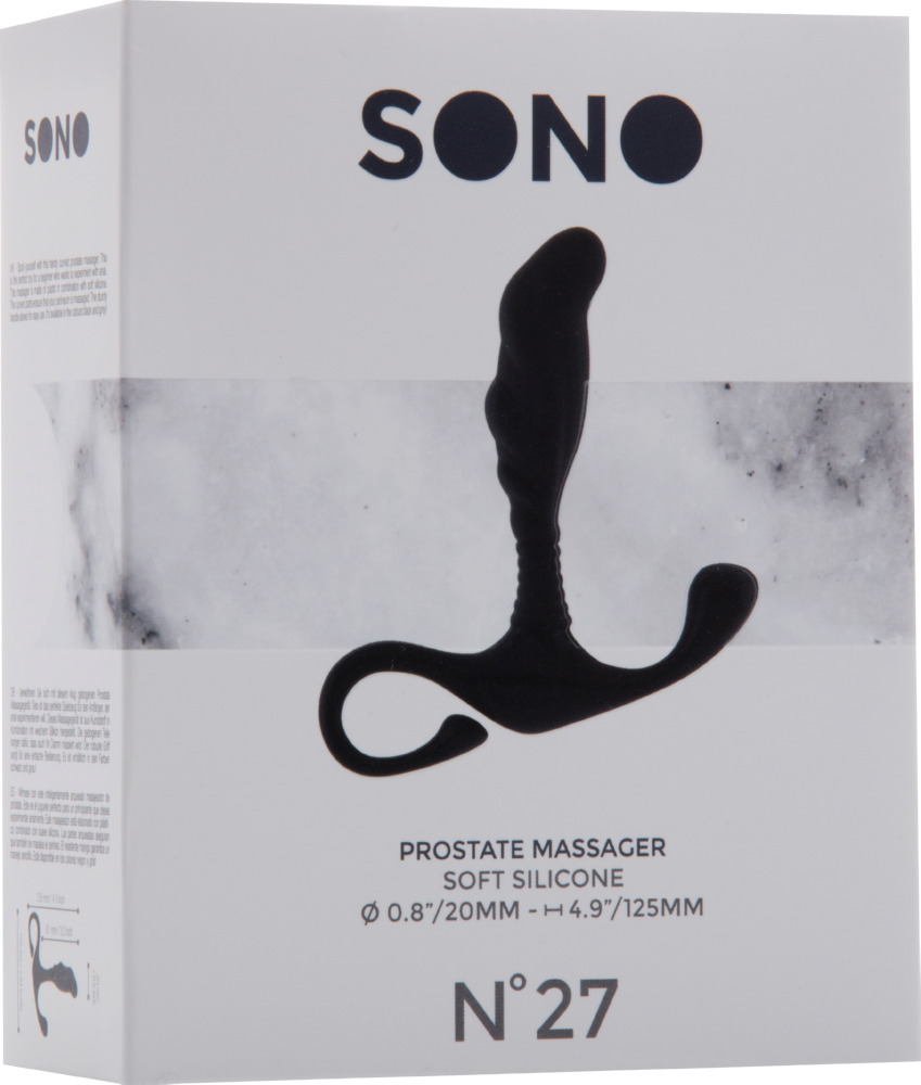 SONO No. 27 stimolatore prostata in silicone inseribile 8 cm