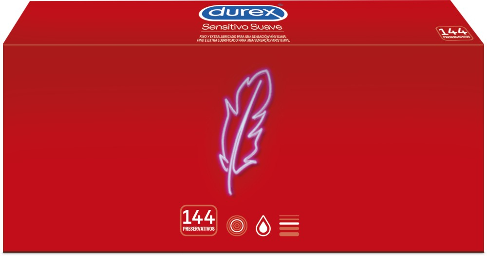 Durex Contatto Sensual preservativi sottili lattice