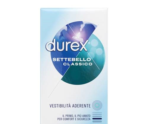 Durex Settebello Classico preservativi lattice standard