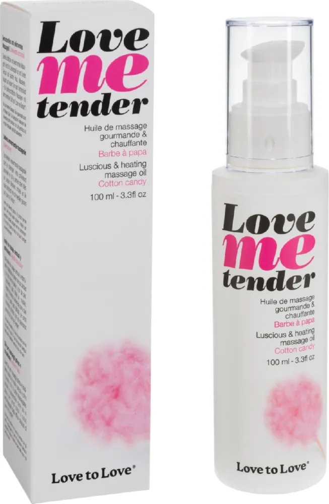 Love to Love Love Me Tender olio massaggio zucchero filato
