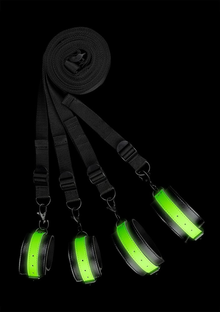 Ouch! Kit #1 Glow in the Dark kit bondage fluorescente