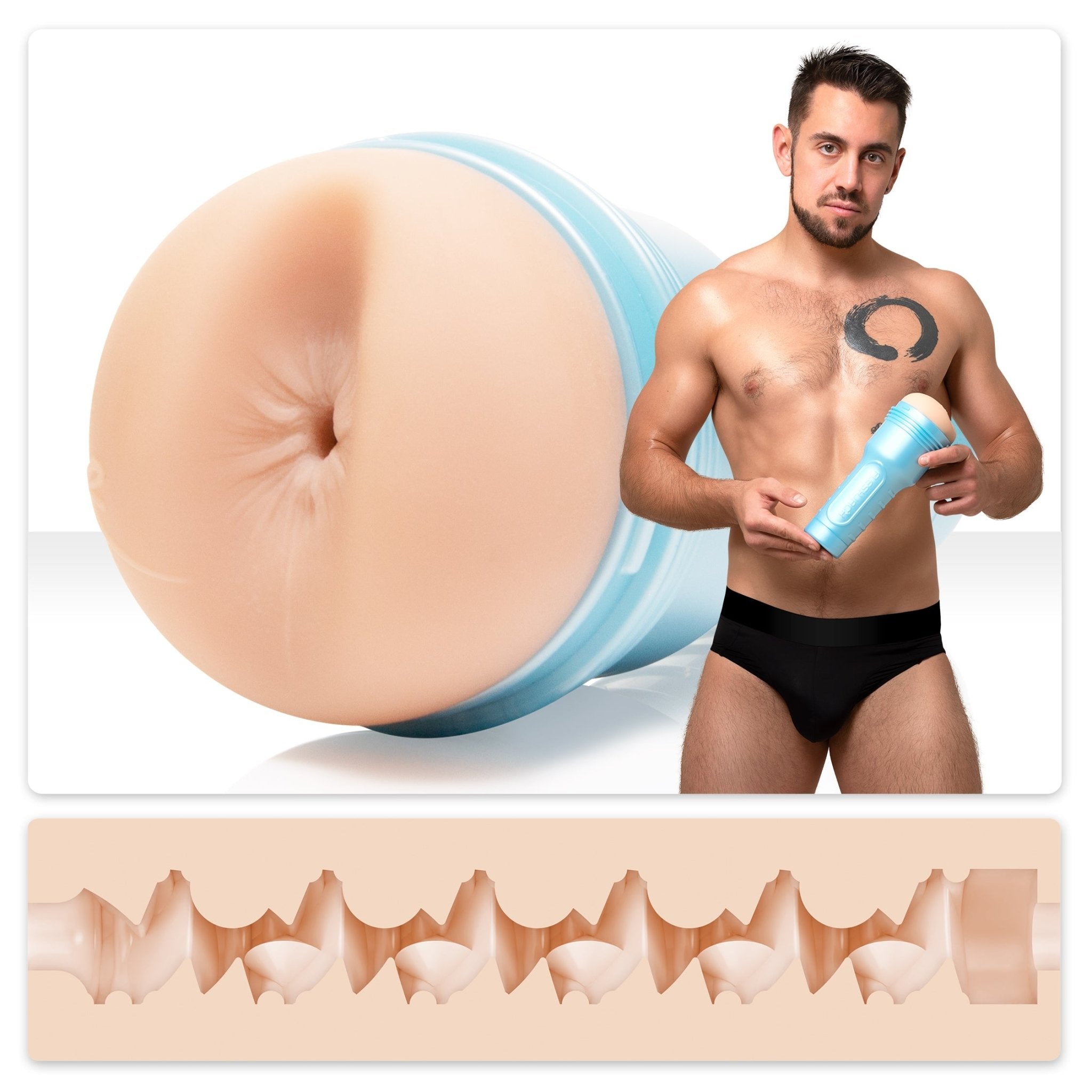 Fleshjack Dante Colle dildo in silicone realistico