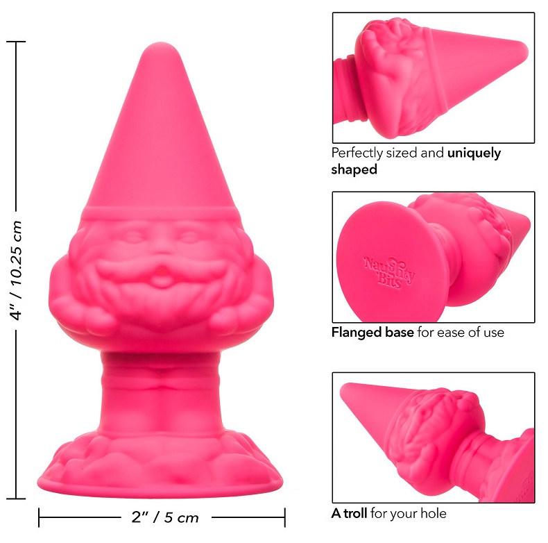 Calexotics Anal Gnome plug anale silicone 5 cm