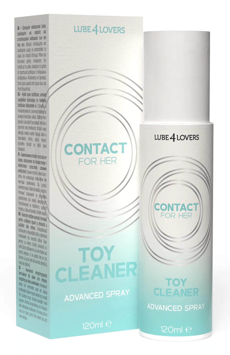 Lube4Lovers Toy Cleaner detergente spray 120 ml