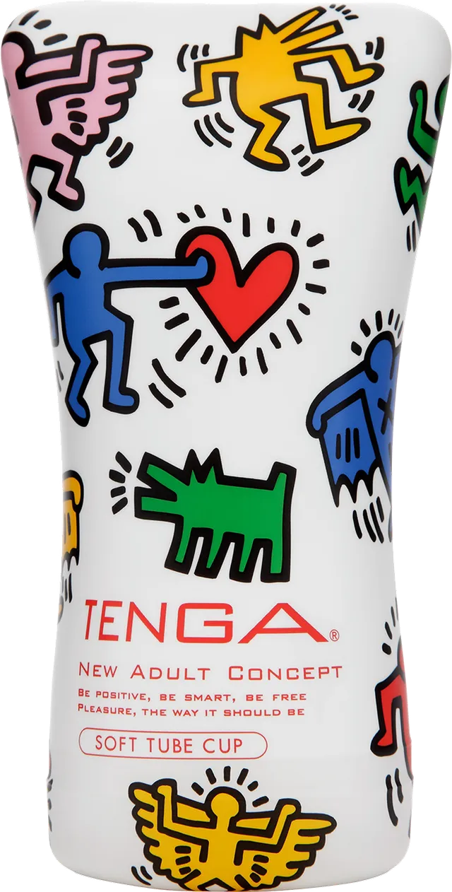 Tenga Cup Keith Haring masturbatore Soft Tube