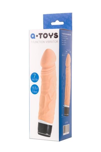 A-toys 761040 vibratore realistico silicone 15,9 cm
