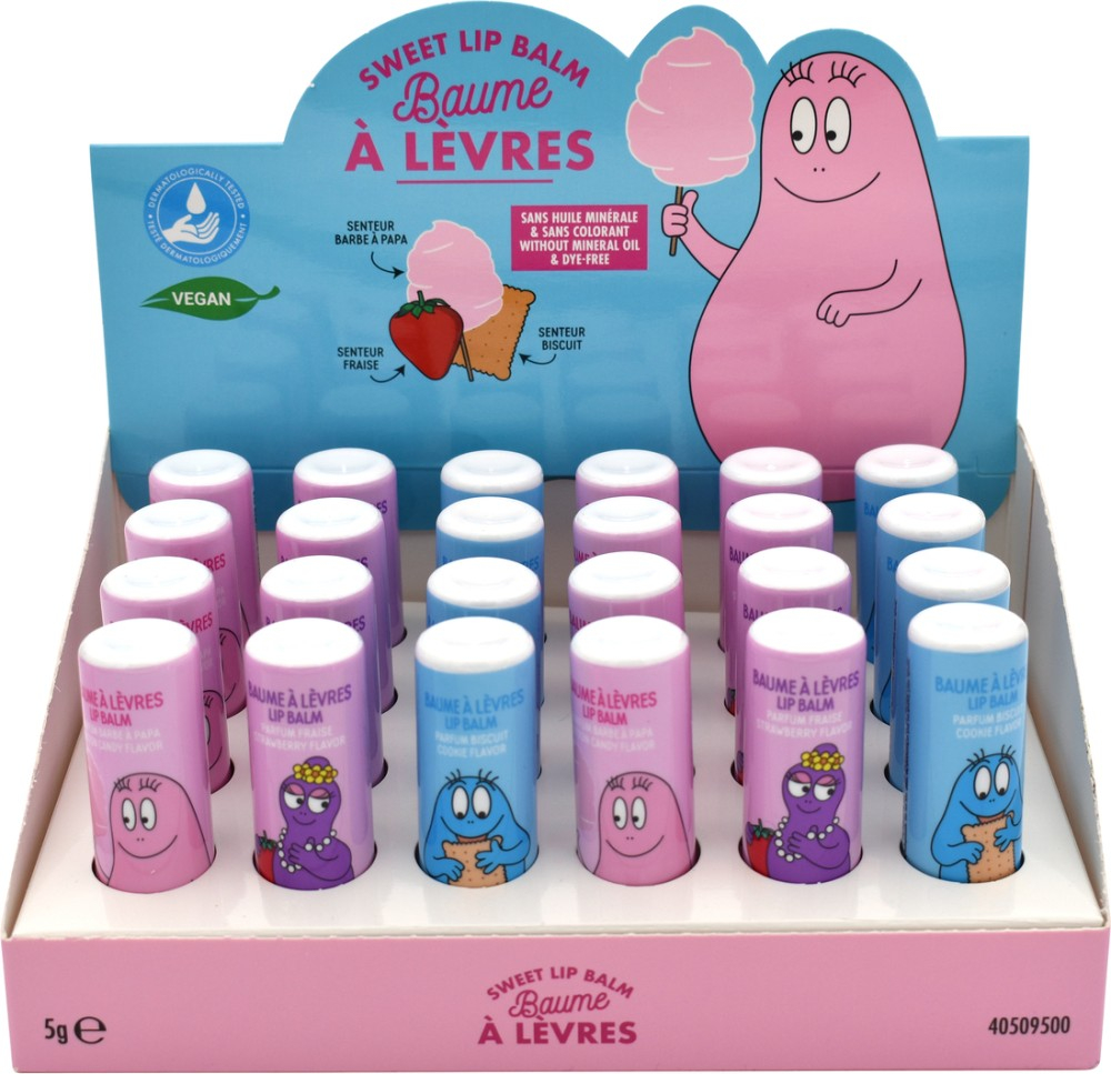 Barbapapà Lip Balm burrocacao protettivo vegan