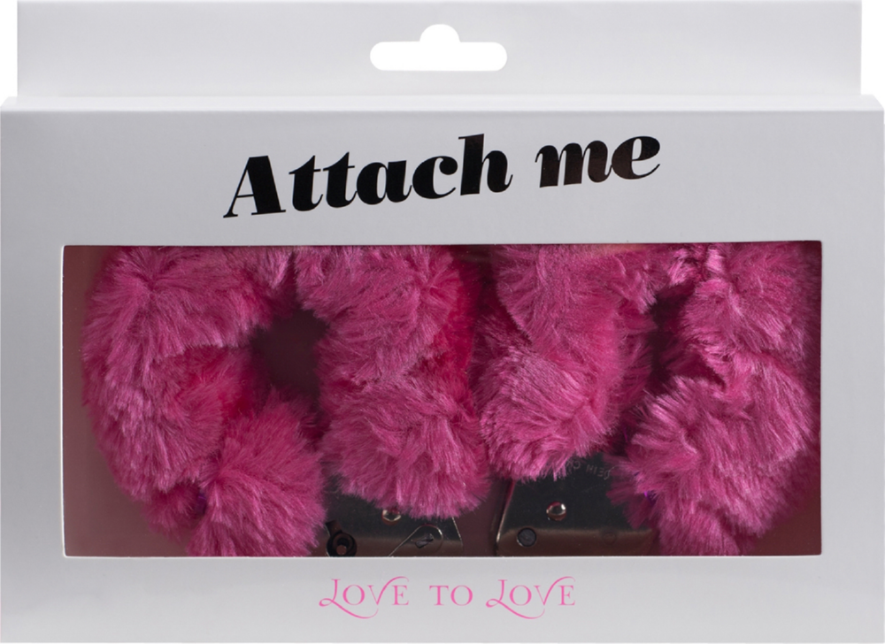 Love to Love Attach Me manette in peluche
