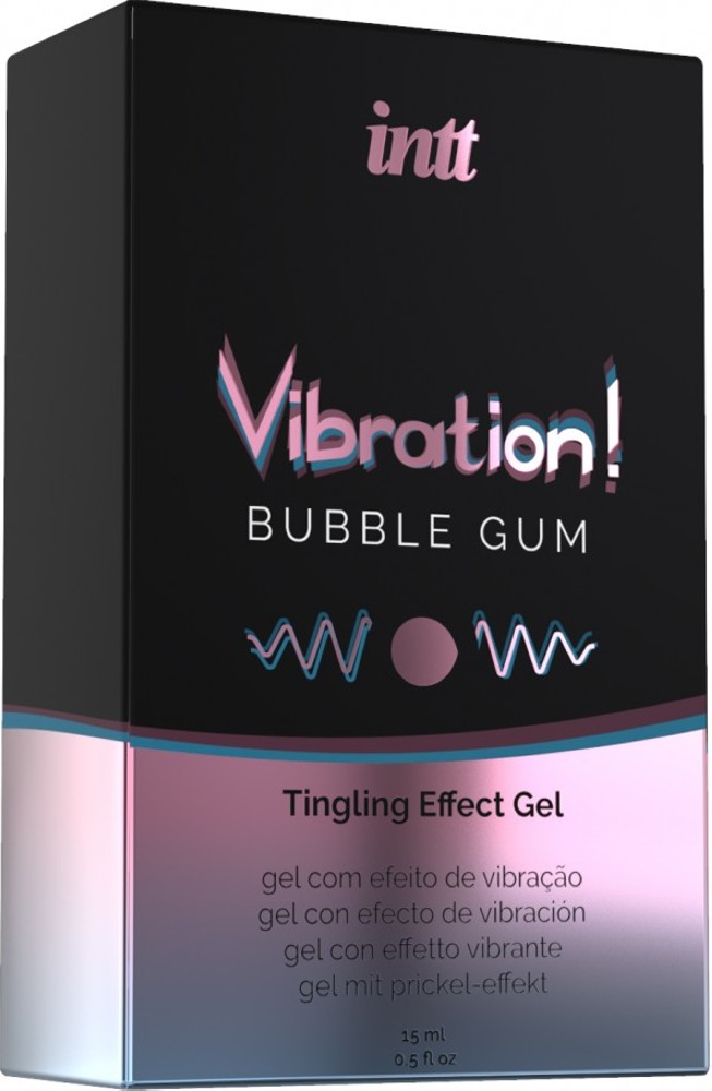 Intt Liquid Vibrator Bubble Gum gel stimolante spray