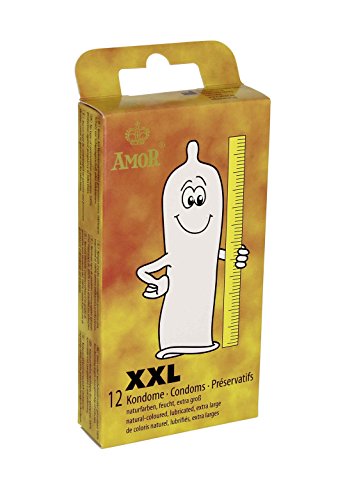 Amor XXL preservativi 12 pezzi extra lubrificati