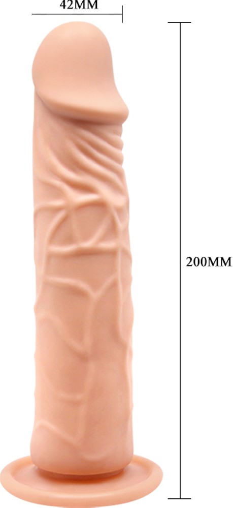 Baile Barbara Calvin dildo realistico con ventosa elastomero