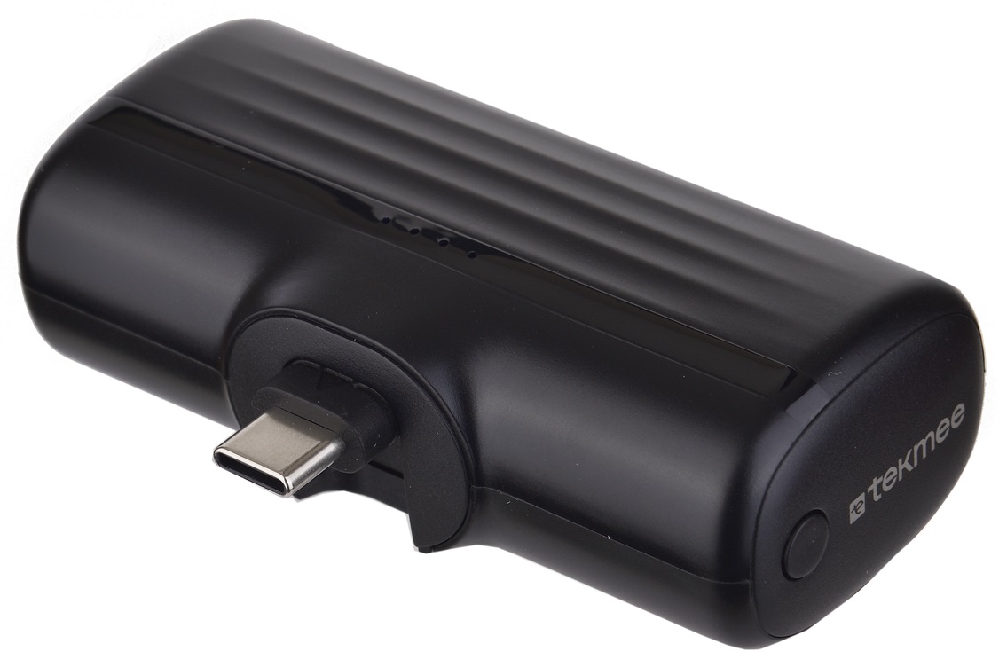 Tekmee Plug-In Type-C powerbank 5000 mAh emergenza