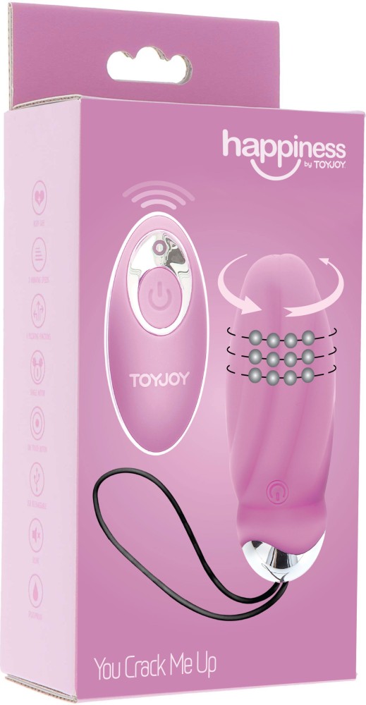 ToyJoy You Crack Me Up ovetto vibrante con telecomando