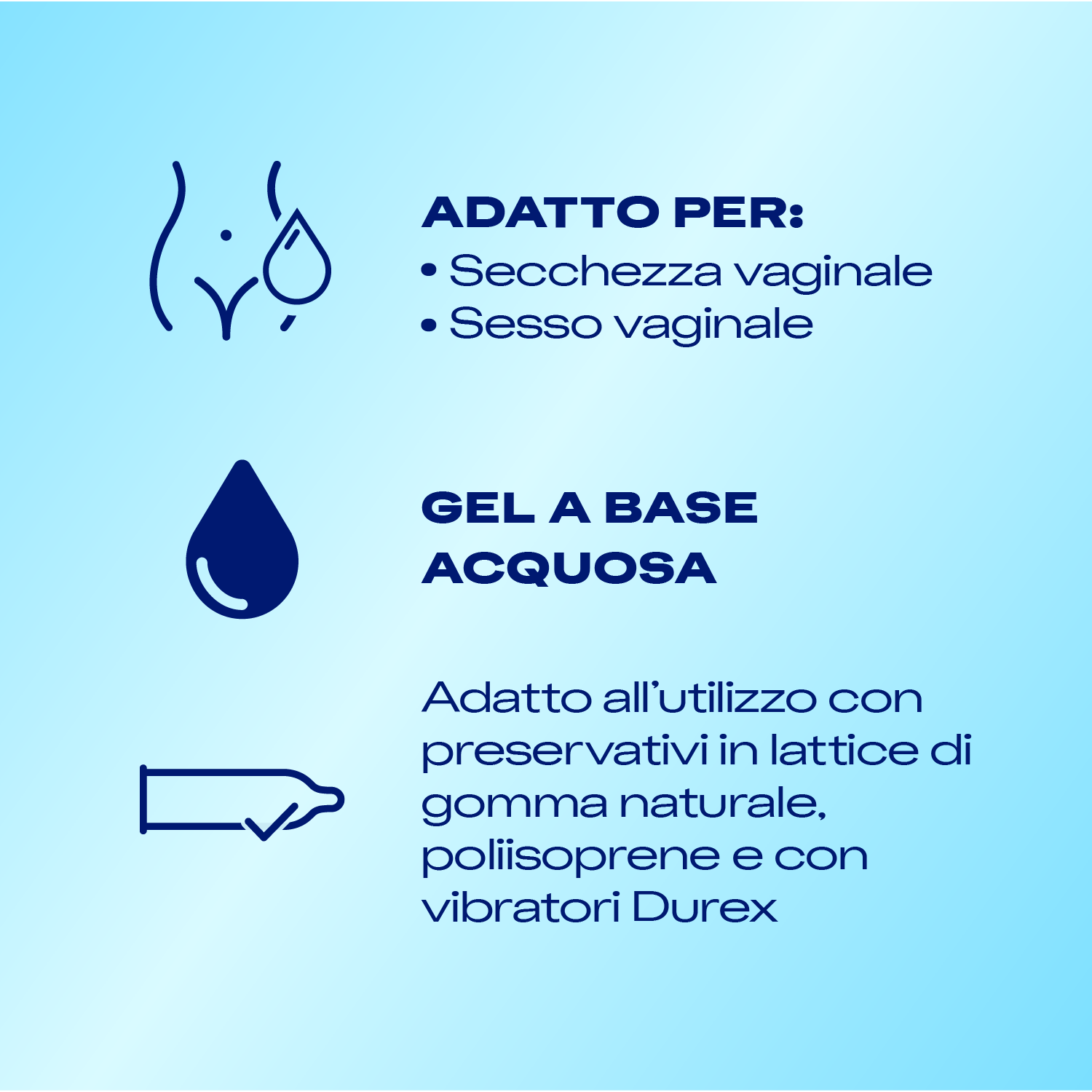 Durex Naturals Idratante Lubrificante a Base Acqua Acido Ialuronico