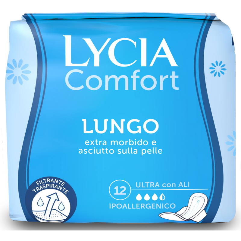 Lycia Maxi Comfort assorbenti ultra lunghi con ali