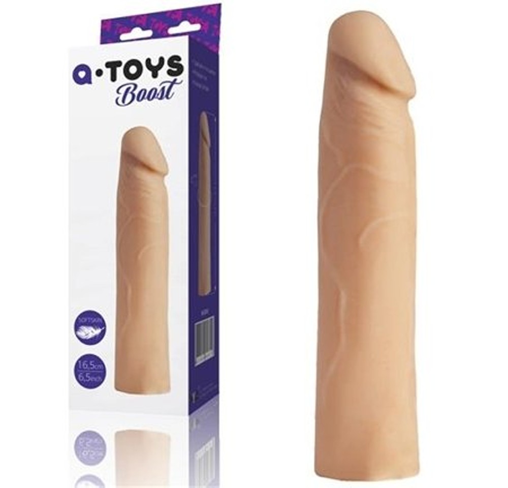A-Toys Boost guaina per pene realistica 16,5 cm
