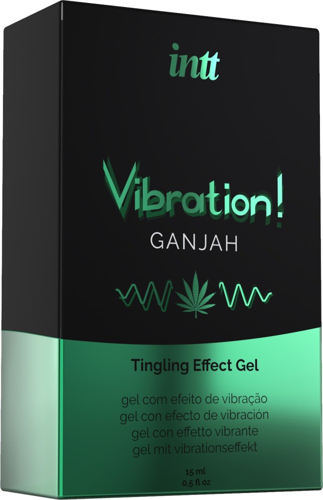 Intt Vibration Ganjah gel stimolante effetto vibrante cannabis
