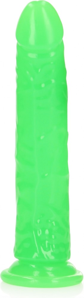 RealRock Glow in the Dark Slim Dildo 9 dildo realistico fosforescente
