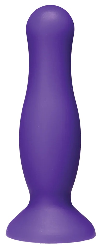 Doc Johnson American Pop plug anale silicone viola 11,5 cm